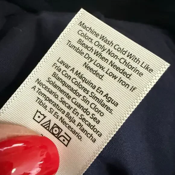 Time & Tru women's maternity Jeans size XL, distressed raw hem medium wash #4121 - Picture 7 of 9